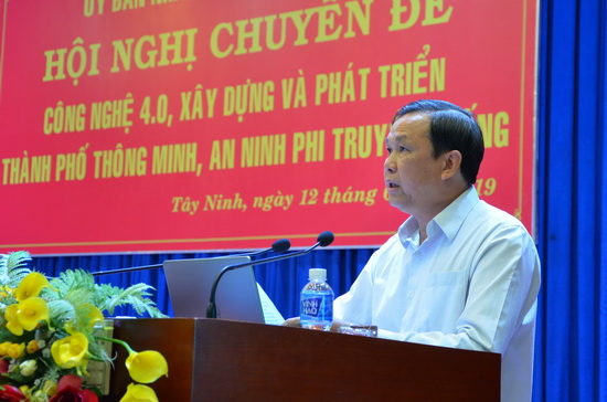 Xây dựng thành phố thông minh, an ninh phi truyền thống 